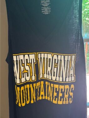 boxercraft Navy Blue West Virginia Mountaineers Tank Top